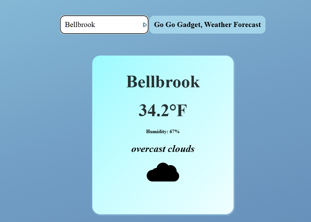 Weather Forecast App